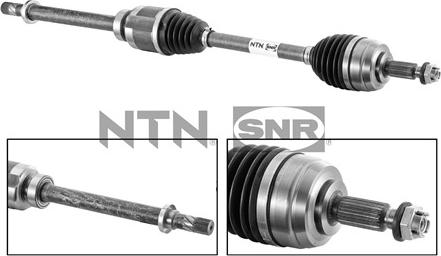 SNR DK55.040 - Полуоска vvparts.bg