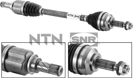 SNR DK55.006 - Полуоска vvparts.bg