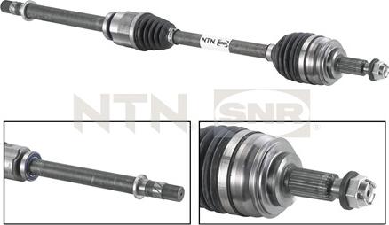 SNR DK55.019 - Полуоска vvparts.bg