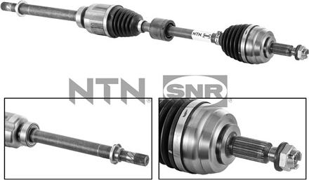 SNR DK55.016 - Полуоска vvparts.bg