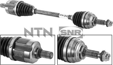 SNR DK55.010 - Полуоска vvparts.bg