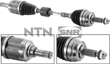 SNR DK55.013 - Полуоска vvparts.bg