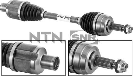 SNR DK55.039 - Полуоска vvparts.bg