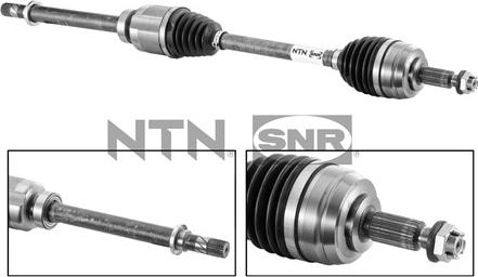 SNR DK55.036 - Полуоска vvparts.bg