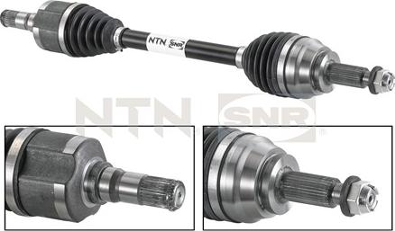 SNR DK55.023 - Полуоска vvparts.bg