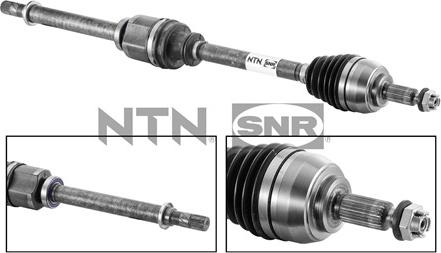 SNR DK55.140 - Полуоска vvparts.bg