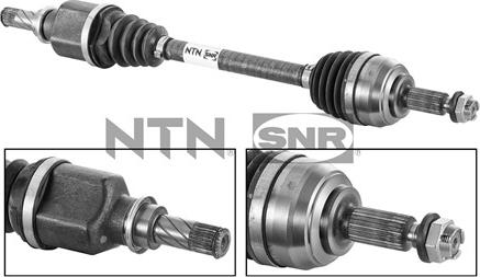 SNR DK55.141 - Полуоска vvparts.bg