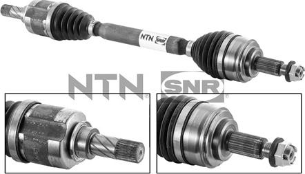 SNR DK55.154 - Полуоска vvparts.bg