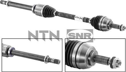 SNR DK55.153 - Полуоска vvparts.bg