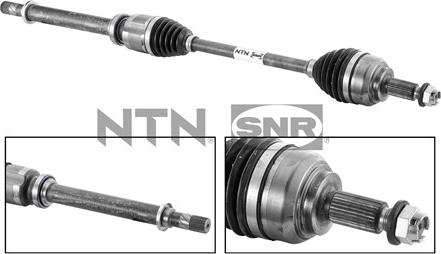 SNR DK55.103 - Полуоска vvparts.bg