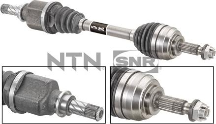 SNR DK55.185 - Полуоска vvparts.bg