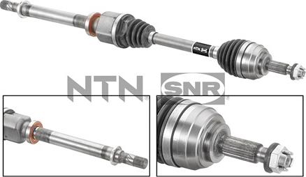 SNR DK55.186 - Полуоска vvparts.bg