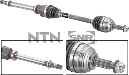 SNR DK55.188 - Полуоска vvparts.bg