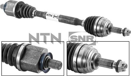 SNR DK55.127 - Полуоска vvparts.bg