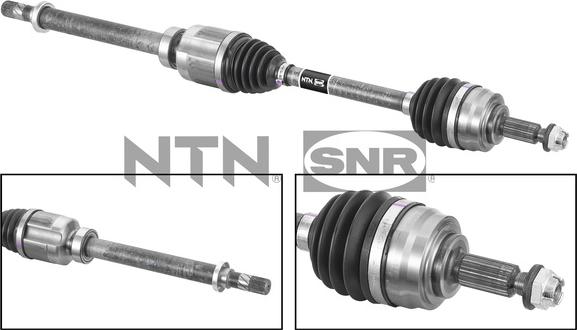 SNR DK55.251 - Полуоска vvparts.bg