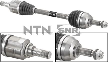 SNR DK55.209 - Полуоска vvparts.bg