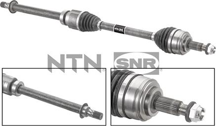 SNR DK55.206 - Полуоска vvparts.bg