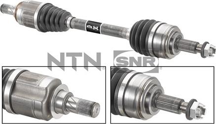 SNR DK55.203 - Полуоска vvparts.bg