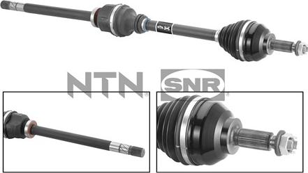 SNR DK55.227 - Полуоска vvparts.bg