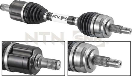 SNR DK58.001 - Полуоска vvparts.bg