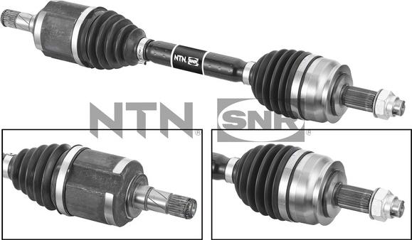 SNR DK58.007 - Полуоска vvparts.bg