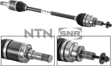 SNR DK65.003 - Полуоска vvparts.bg