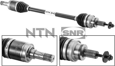 SNR DK65.002 - Полуоска vvparts.bg