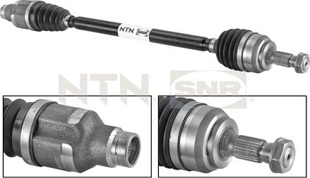 SNR DK66.003 - Полуоска vvparts.bg