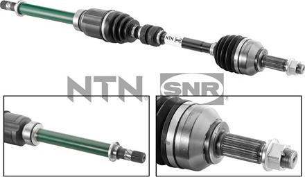 SNR DK68.009 - Полуоска vvparts.bg