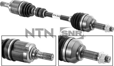 SNR DK68.006 - Полуоска vvparts.bg