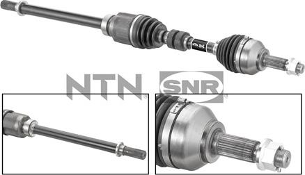 SNR DK68.013 - Полуоска vvparts.bg