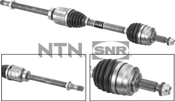 SNR DK68.021 - Полуоска vvparts.bg