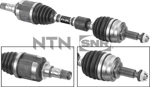 SNR DK68.022 - Полуоска vvparts.bg