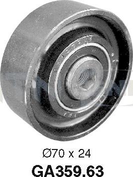 SNR GA359.63 - Паразитна / водеща ролка, пистов ремък vvparts.bg