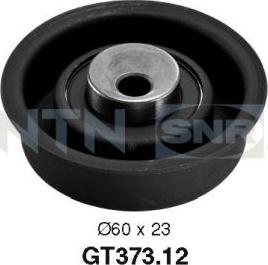 SNR GT373.12 - Обтяжна ролка, ангренаж vvparts.bg