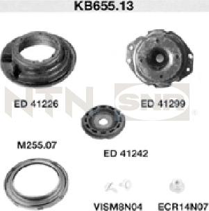 SNR KB655.13 - Тампон на макферсън vvparts.bg