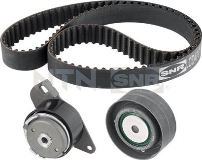 SNR KD455.28 - Комплект ангренажен ремък vvparts.bg