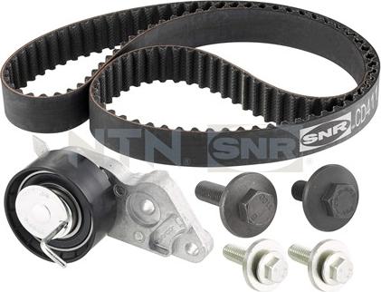 SNR KD452.18 - Комплект ангренажен ремък vvparts.bg