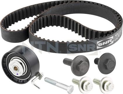 SNR KD452.24 - Комплект ангренажен ремък vvparts.bg