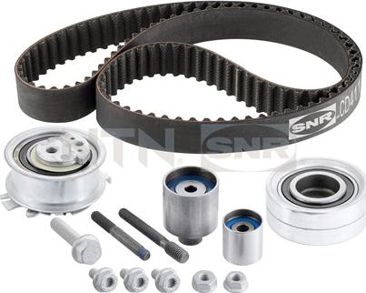 SNR KD457.73 - Комплект ангренажен ремък vvparts.bg