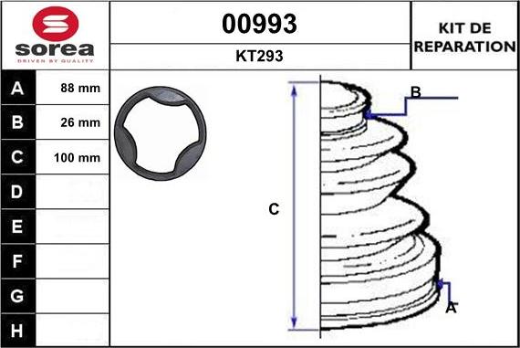 SNRA 00993 - Маншон, полуоска vvparts.bg