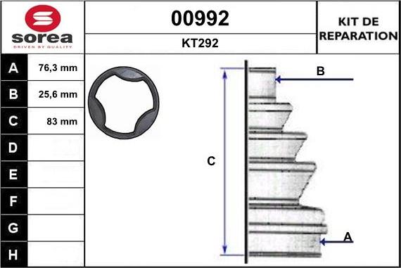 SNRA 00992 - Маншон, полуоска vvparts.bg