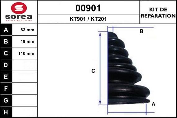 SNRA 00901 - Маншон, полуоска vvparts.bg