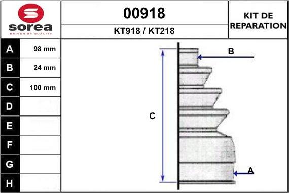 SNRA 00918 - Маншон, полуоска vvparts.bg