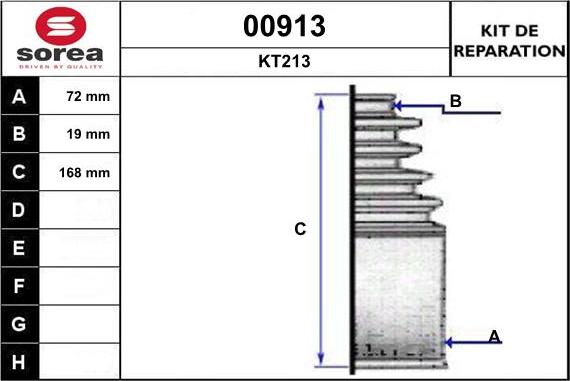 SNRA 00913 - Маншон, полуоска vvparts.bg