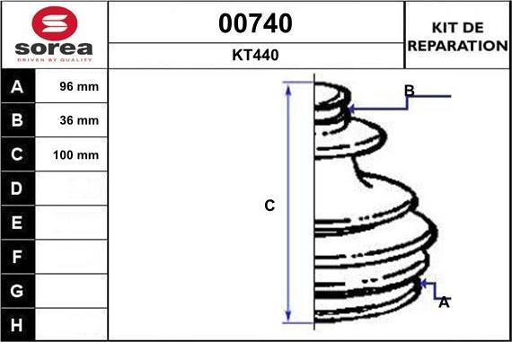 SNRA 00740 - Маншон, полуоска vvparts.bg