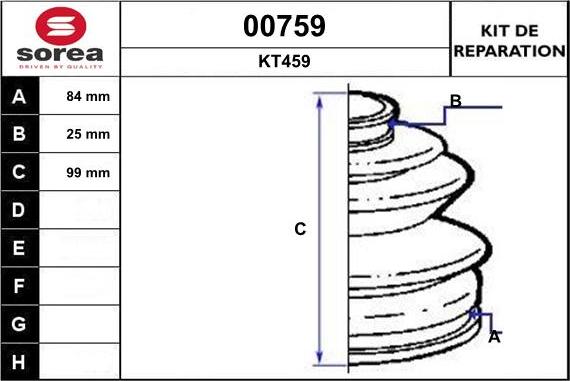 SNRA 00759 - Маншон, полуоска vvparts.bg