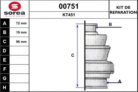 SNRA 00751 - Маншон, полуоска vvparts.bg