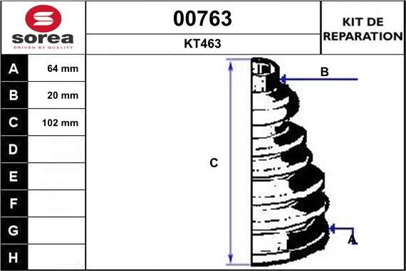 SNRA 00763 - Маншон, полуоска vvparts.bg