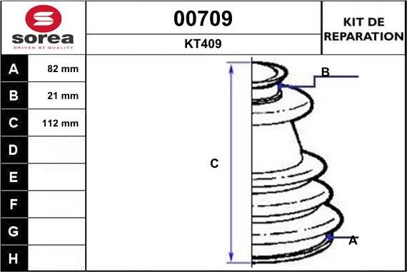 SNRA 00709 - Маншон, полуоска vvparts.bg